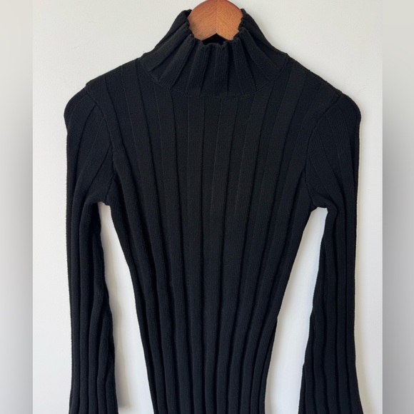 Lovers & Friends Taytay Sweater Dress in Black - Size S & XS - Picture 10 of 15